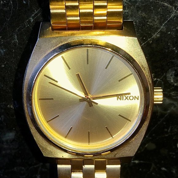 Nixon Other - NIXON Minimal Time Teller Watch (Gold)